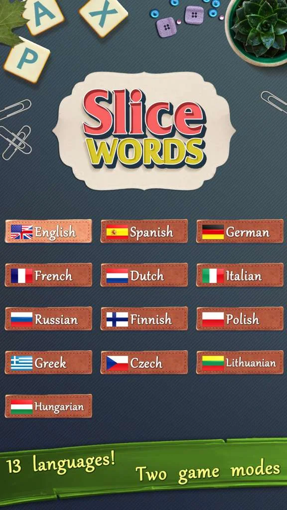Slice Words screenshot 1
